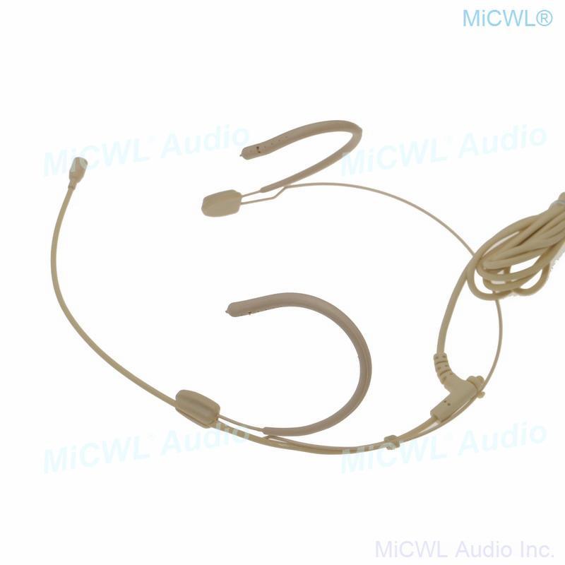 Professional Cardioid Headset Microphone For Shure ULX SLX PGX QLX Music Wireless Mics System mini XLR 4Pin Omnidirectional - MiCWL Audio Inc