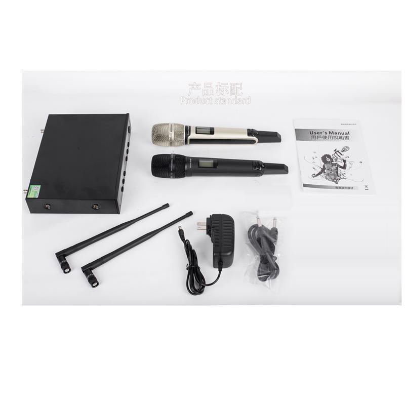 MiCWL SKM6000 EM6000 Digital Wireless DJ Karaoke Sing Stage Microphone System Limited edition Half 19" Receiver Rack Fixed - MiCWL Audio Inc