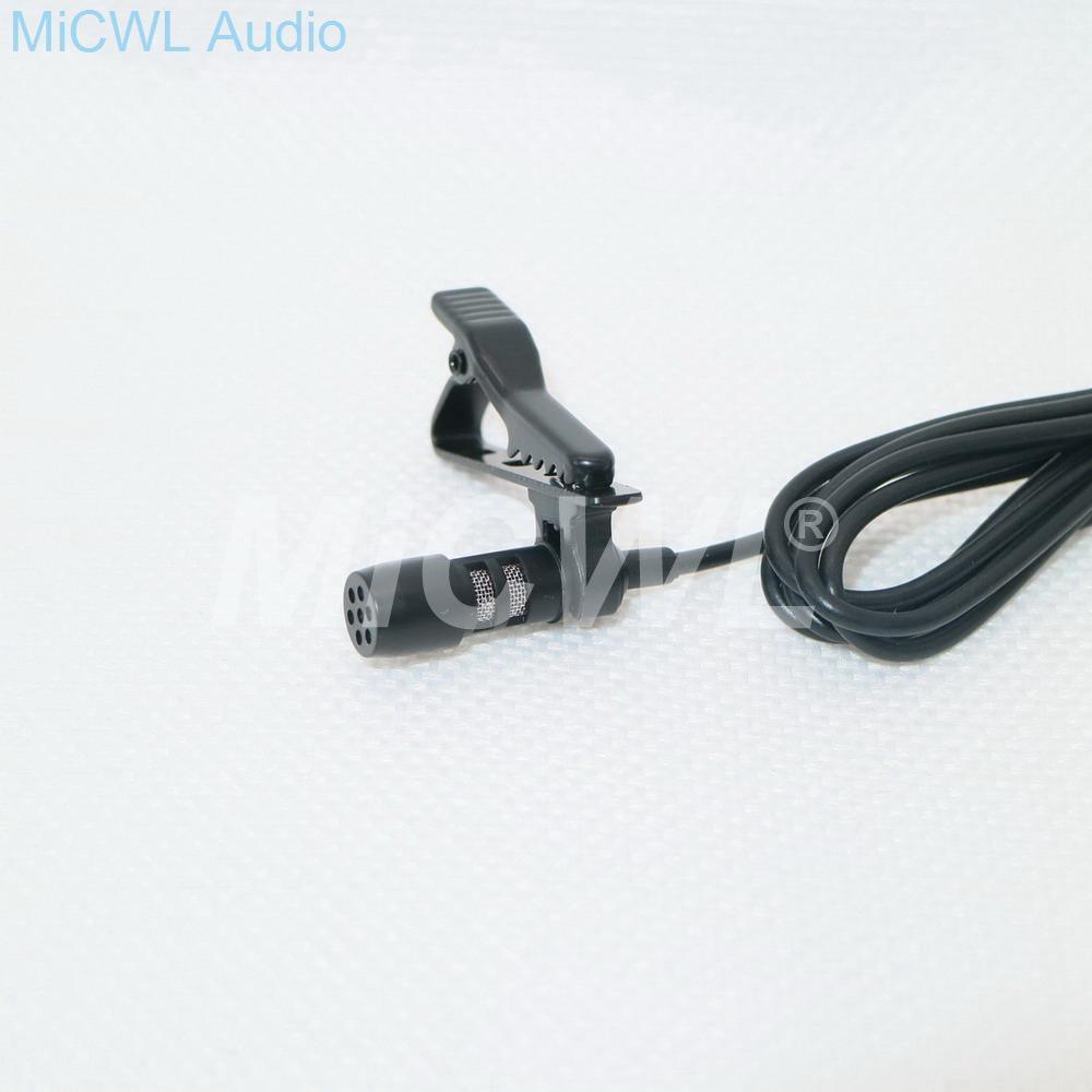 Omni-directional Lavalier Lapel Microphone Collar Clip Tie Condenser Conference For Sennheiser Shure AKG Audio Technica - MiCWL Audio Inc