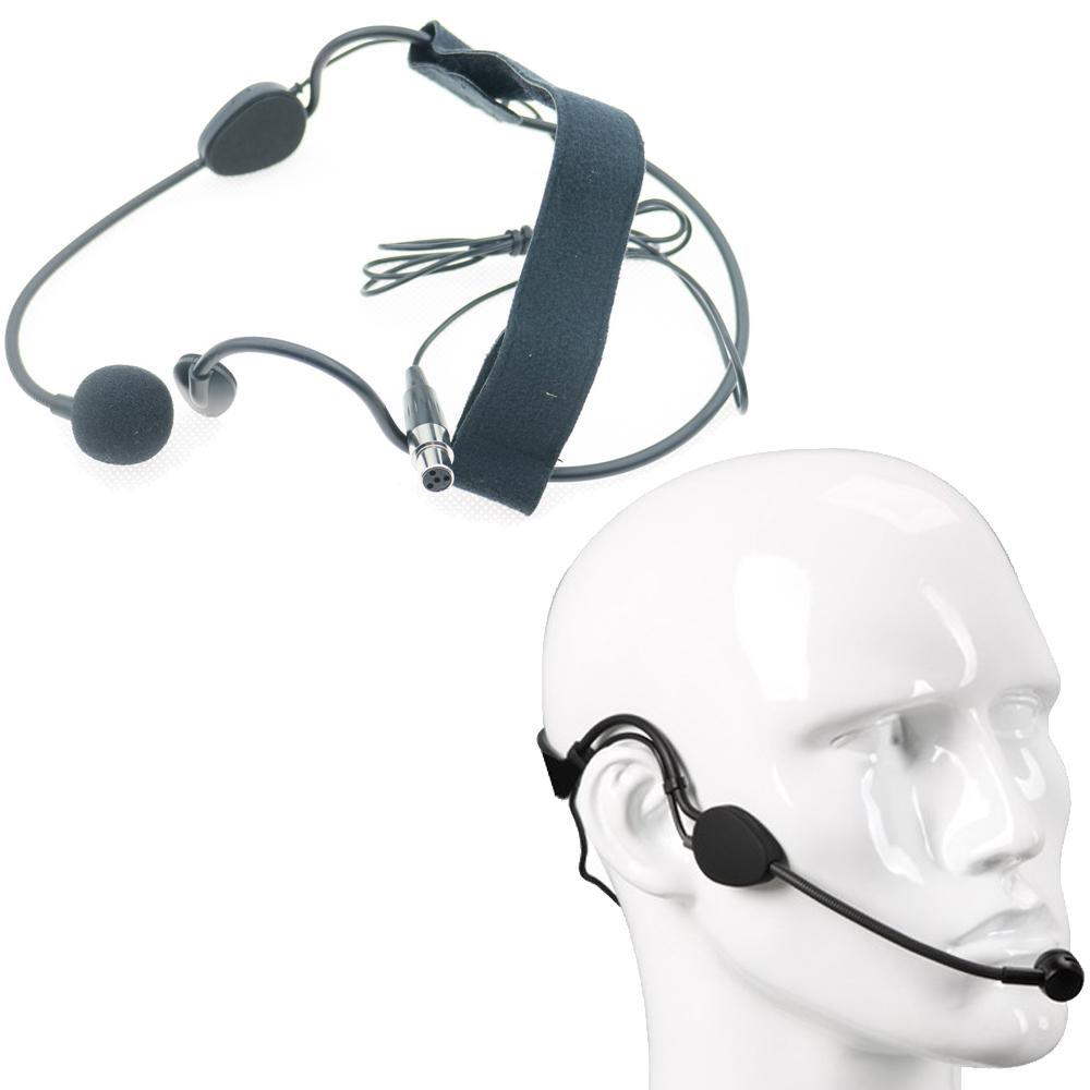 Pro Cardioid ME3 Headset Condenser Microphone For Shure TA4F Mini Sennheiser G2 G3 G4 3.5mm Lock AKG TA3F Audio-Technica 4Pin - MiCWL Audio Inc