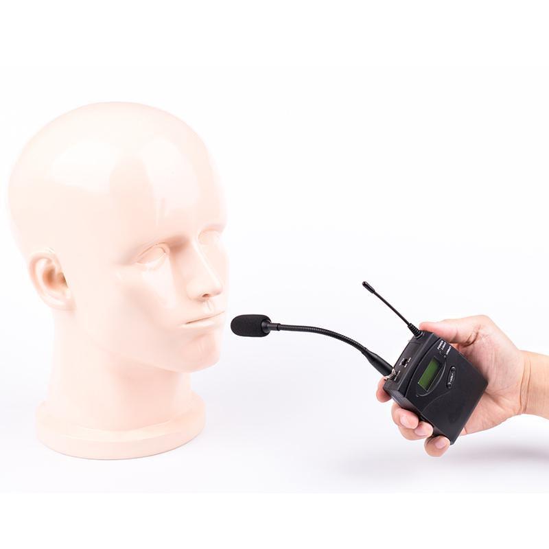 Portable Interview Music Instrument Cardioid Microphone For Shure ULX SLX GLX QLX AD BodyPack Transmitter Gooseneck Mic - MiCWL Audio Inc