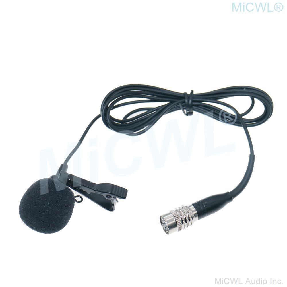 Hight Quality Cardioid Microphone For Audio-Technica Wireless BeltPack Lavalier Lapel Mics Hirose 4Pin Plug - MiCWL Audio Inc