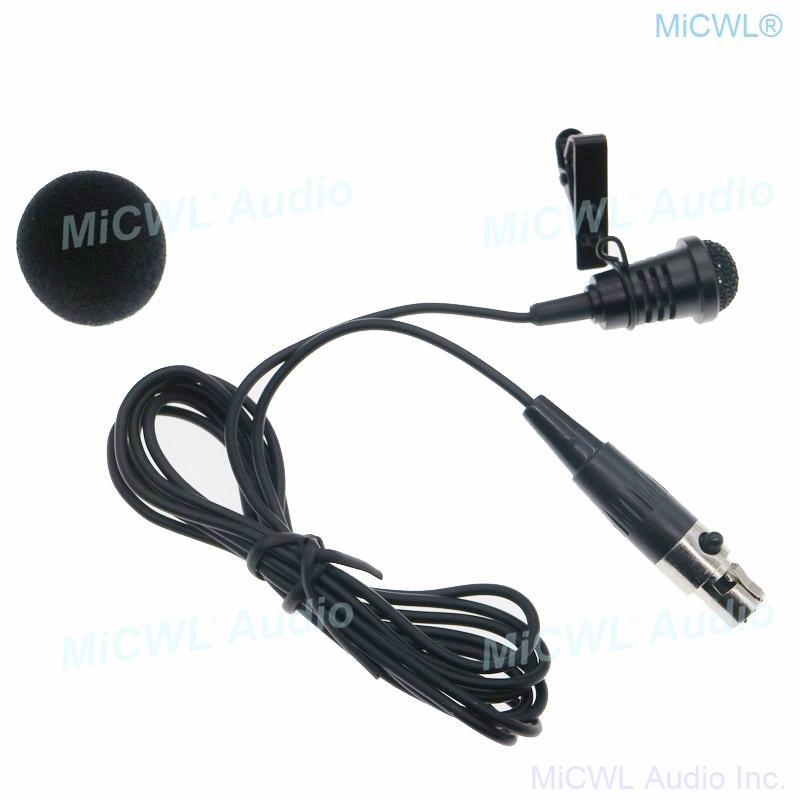 Good Quality ME4 Cardioid Tie Clips Lavalier Microphone for Shure AKG Samson Gemini Audio Wireless mini TA4F TA3F XLR - MiCWL Audio Inc