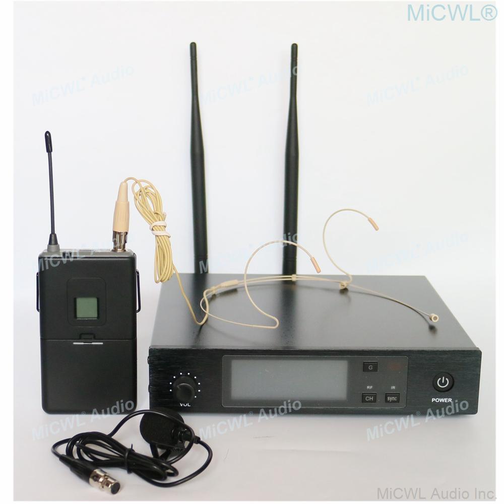 MiCWL D100 Omnidirectional Headset Lavalier Digital Wireless Microphone Karaoke DJ Live Stage Performance микрофоны Microfones - MiCWL Audio Inc