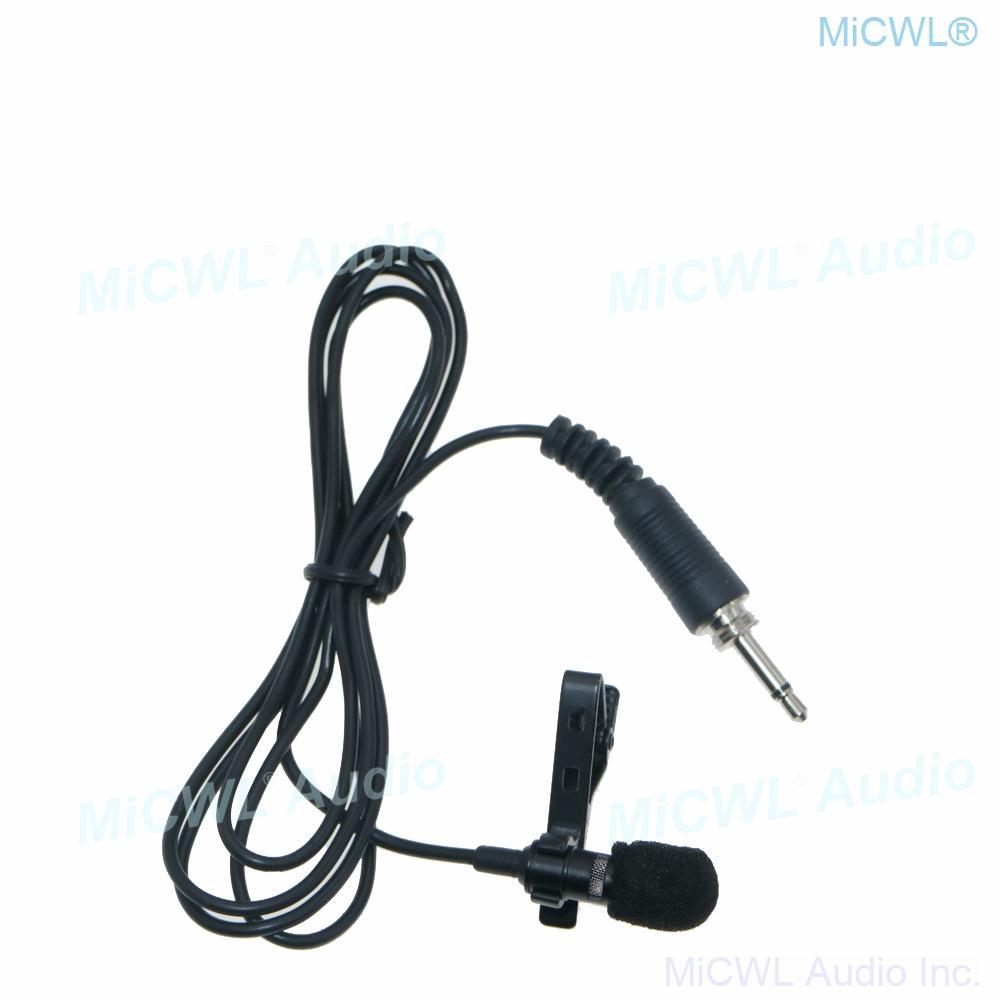 Cardioid Clip-On Lavalier Microphone Lapel Wireless Standard 3.5mm TRRS Stereo for Mobile Phone - MiCWL Audio Inc