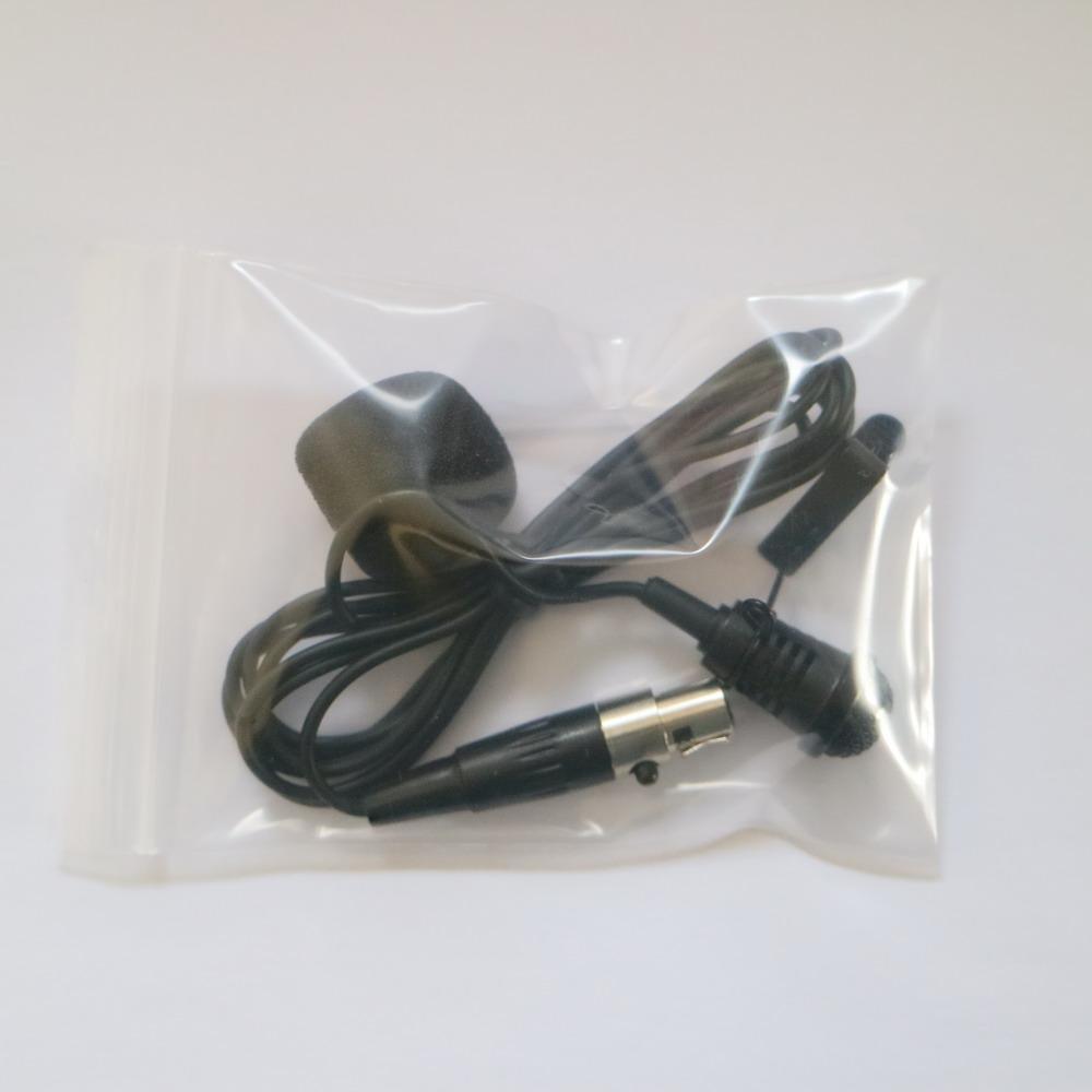 Professional ME4 Clip-On Technical Microphone For Shure ULX KCX GLX SLX PGX Lavalier Lapel BodyPack Transmitter TA4F Mini Mics - MiCWL Audio Inc