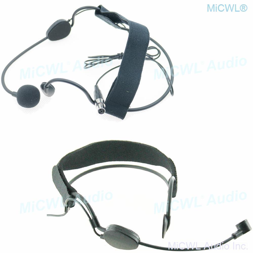 Headset Condenser ME3 Microphone For Shure UR1 ULX SLX PGX QLX Audio Wireless Belt Boday System mini TA4F - MiCWL Audio Inc