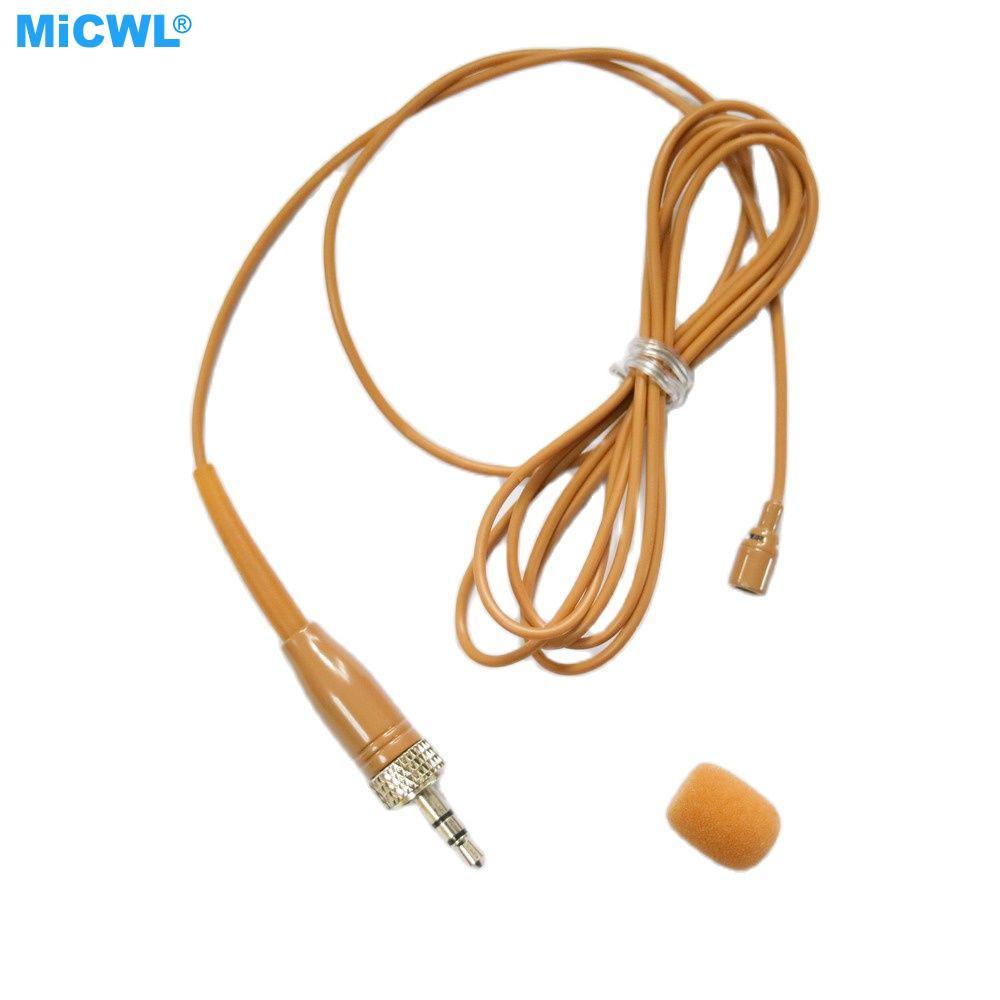 Skin Brown Color Tie Clip Perfect Replacement For The Original Sennheiser Lavalier Microphone G1 G2 G3 G4 Wireless - MiCWL Audio Inc