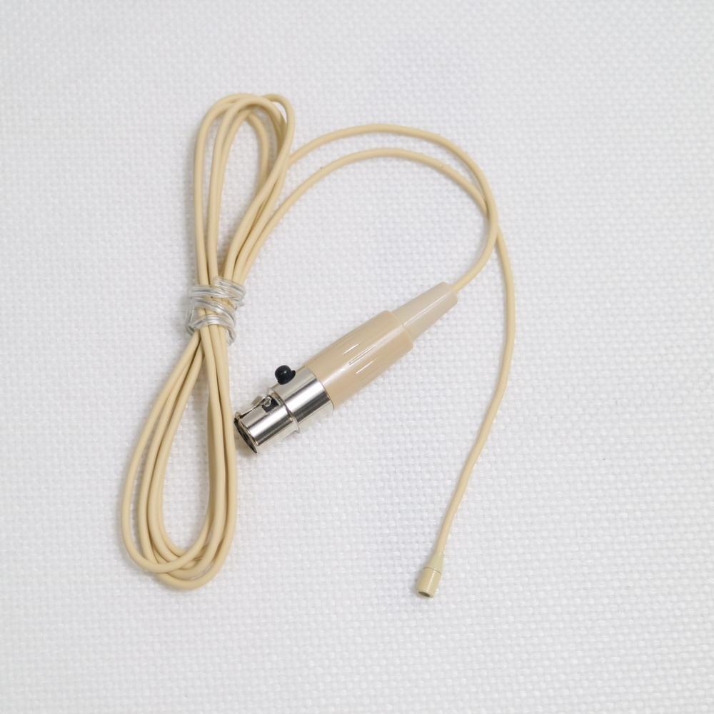 Beta38 Very Mini Clip-On Lavalier Microphone For Shure SLX ULX PGX GLX QLX AD4D AD4Q Wireless System TA4F XLR 4Pin - MiCWL Audio Inc