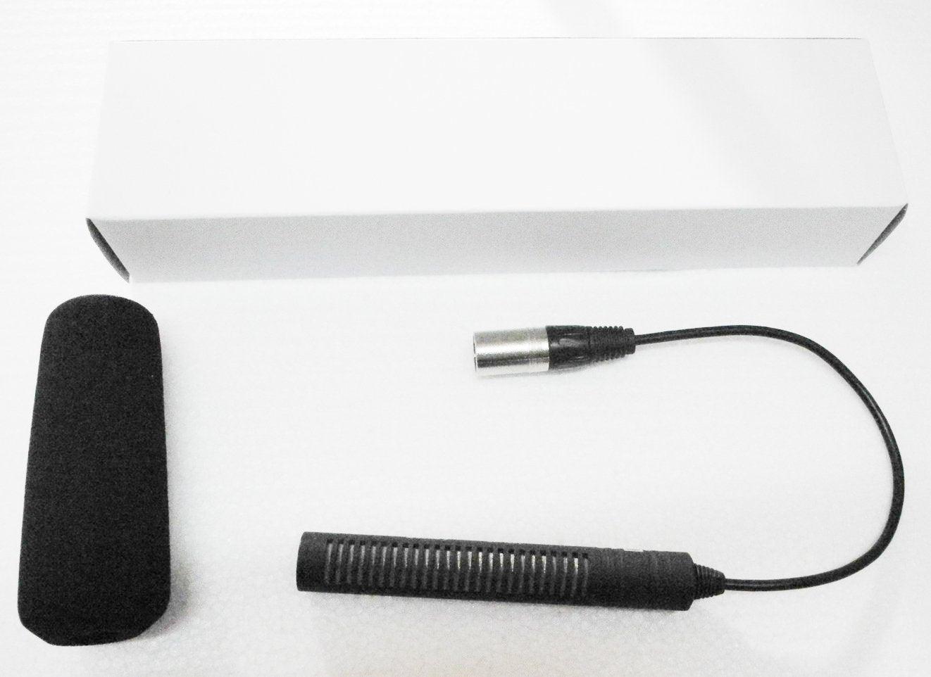 Professional DSLR Camera Video Microphone XLR 3Pin 48V Interview Vidicon Microphones - MiCWL Audio Inc