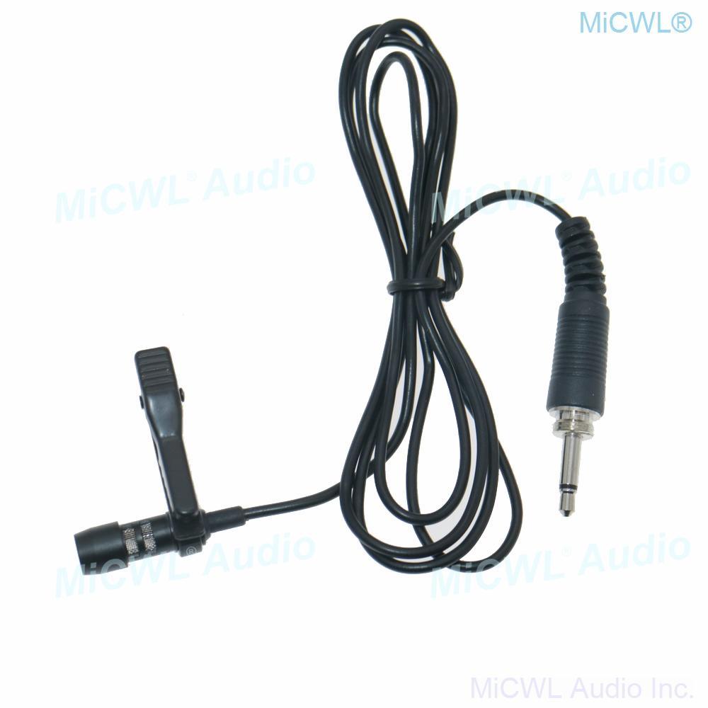 MiCWL T60 Best Tie Clip-On Lavalier Microphone For Sennheiser Shure AKG Audio-Technica MiPro Samson Wireless System 2m Cable - MiCWL Audio Inc