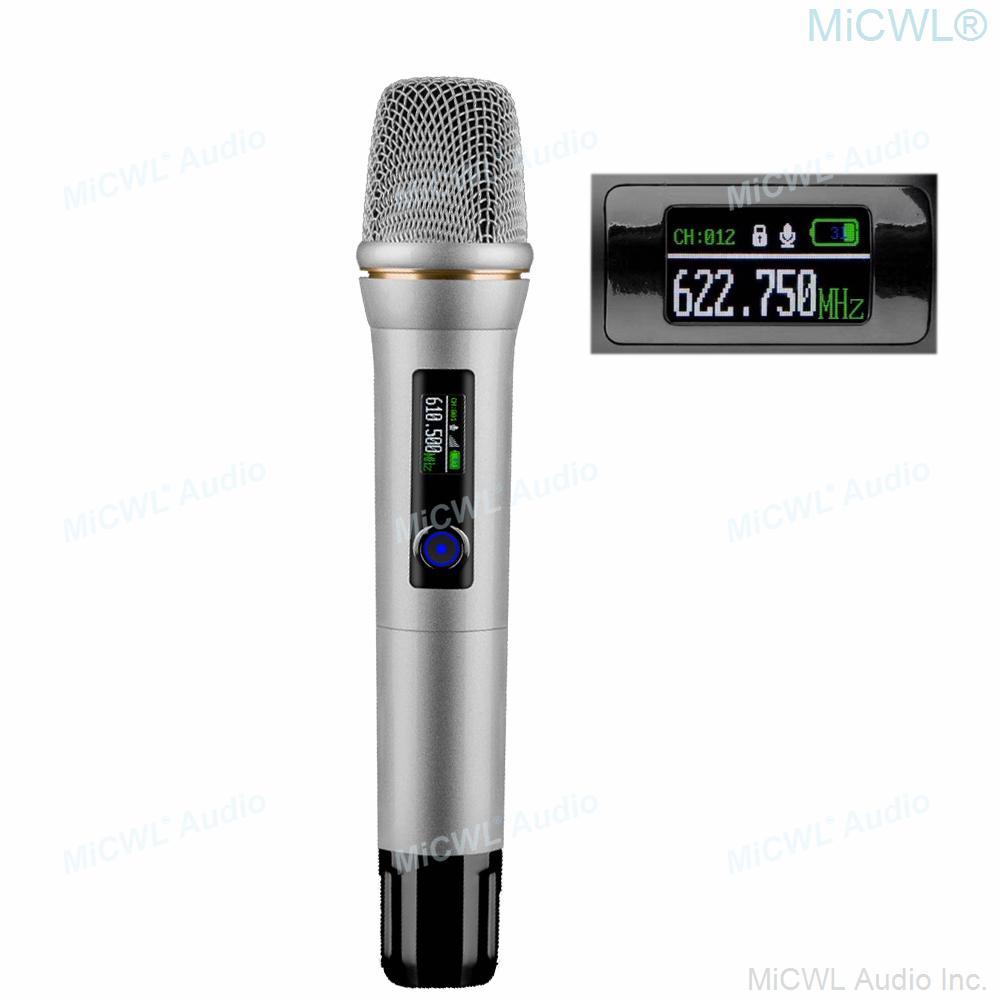 MiCWL 4 Antenna Large Range Digital Wireless Karaoke Microphones Microfone System 4 Handheld 4 Gooseneck Conference 4 Headset - MiCWL Audio Inc