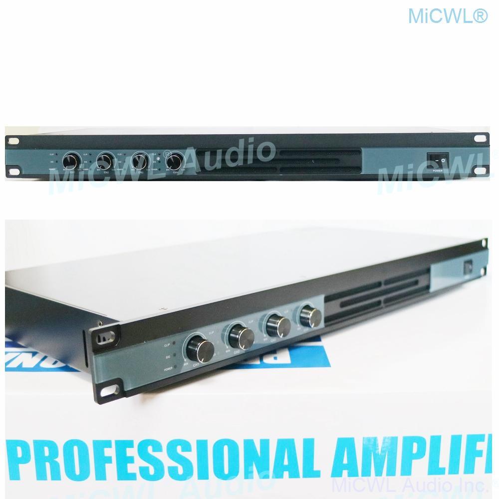MiCWL 4 Channel Digital Power Amplifier 5200W Karaoke Stage Studio Audio Microphone Speaker New Generation AMP 2600W 2 Channel - MiCWL Audio Inc