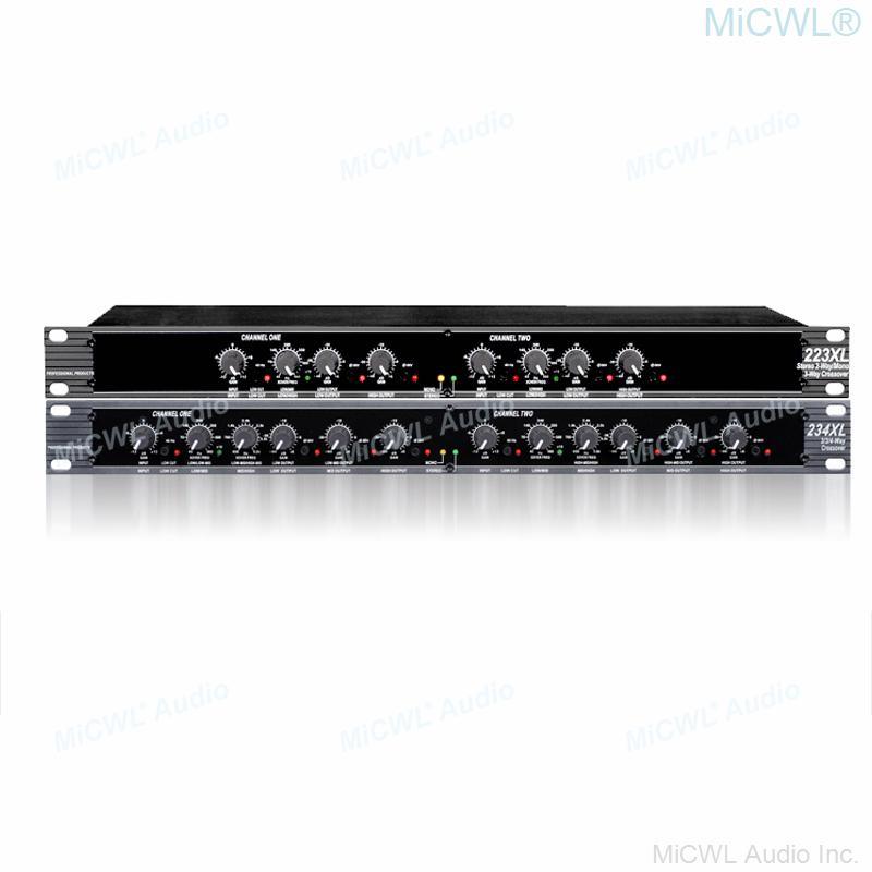 Professional 3 Channel Frequency Divider 2 Way Counter-Down Bass Stereo Digital Signal Processor - MiCWL Audio Inc