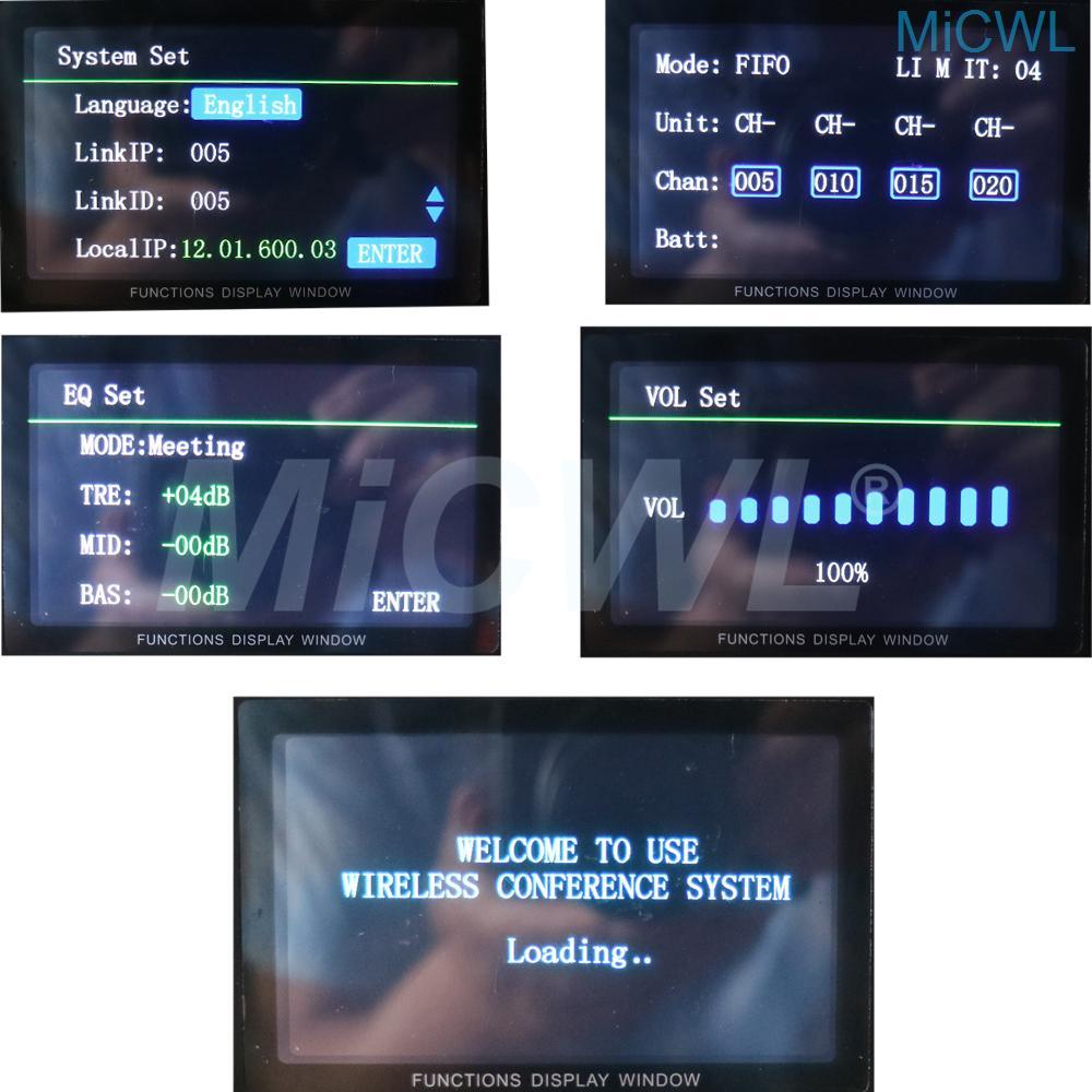 MXA Pro Digital Wireless Audio Ecosystem for Conferencing Microphone System Table Gooseneck President Delegate MiCWL A10M-A116 - MiCWL Audio Inc