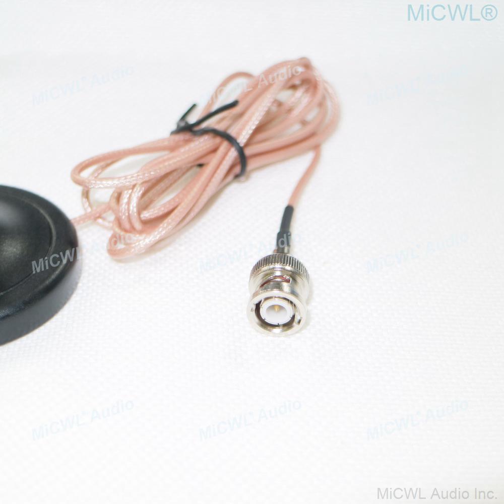A Pair 140cm Antenna Extension Cord Cable Adapter For Shure SLX PGX ULX GLX Wireless Receiver BNC Bayonet Position Aerial 2pcs - MiCWL Audio Inc