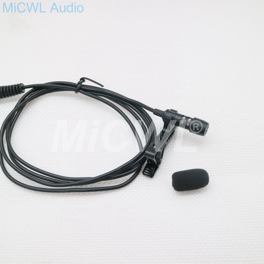 Omni-directional Lavalier Lapel Microphone Collar Clip Tie Condenser Conference For Sennheiser Shure AKG Audio Technica - MiCWL Audio Inc