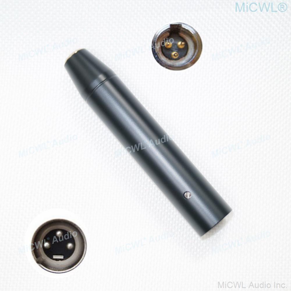 RK100 Phantom Power Adapter PreAMP Mini TA3F 3Pin For AKG 4Pin TA4F to XLR For Shure Sennheiser Microphone Adaptor Converter - MiCWL Audio Inc