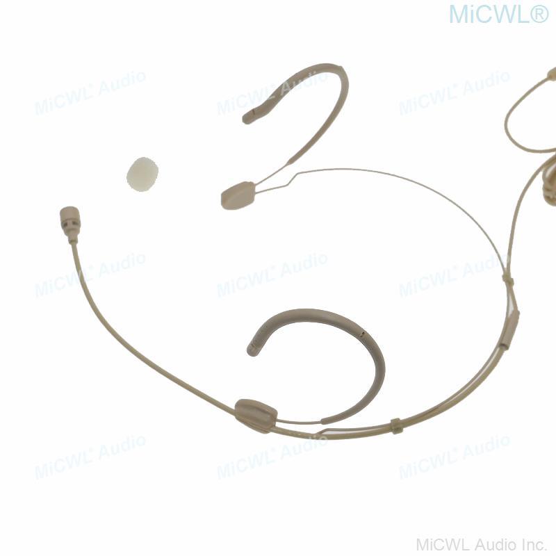 MiCWL M20 New Updated Version Cardioid Headset Microphone For Shure Wireless BeltPack Transmitter XLR 4Pin Mini Connector - MiCWL Audio Inc