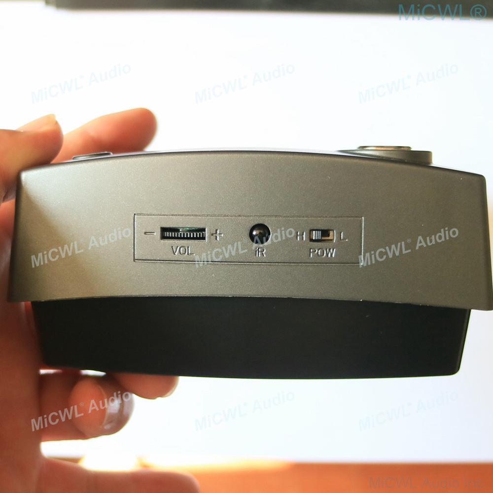 MiCWL D3880 Professional Wireless Microphone UHF 8 Channel 8 Radio Lapel Clip-On Lavalier Mic Independent XLR Connector - MiCWL Audio Inc