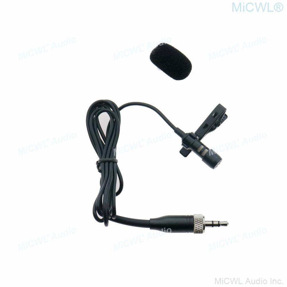 MiCWL MJ60 Lavalier Microphone For Sennheiser Mic G2 G3 G4 Wireless BeltPack 3.5mm Stereo Lock Metal Plug - MiCWL Audio Inc
