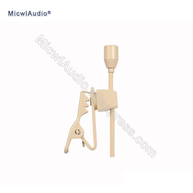 Pro Mics Condenser Hypercardioid Lavalier Microphone Clip Collar For Sennheiser Shure AKG Audio Technica Micpro External Lock - MiCWL Audio Inc