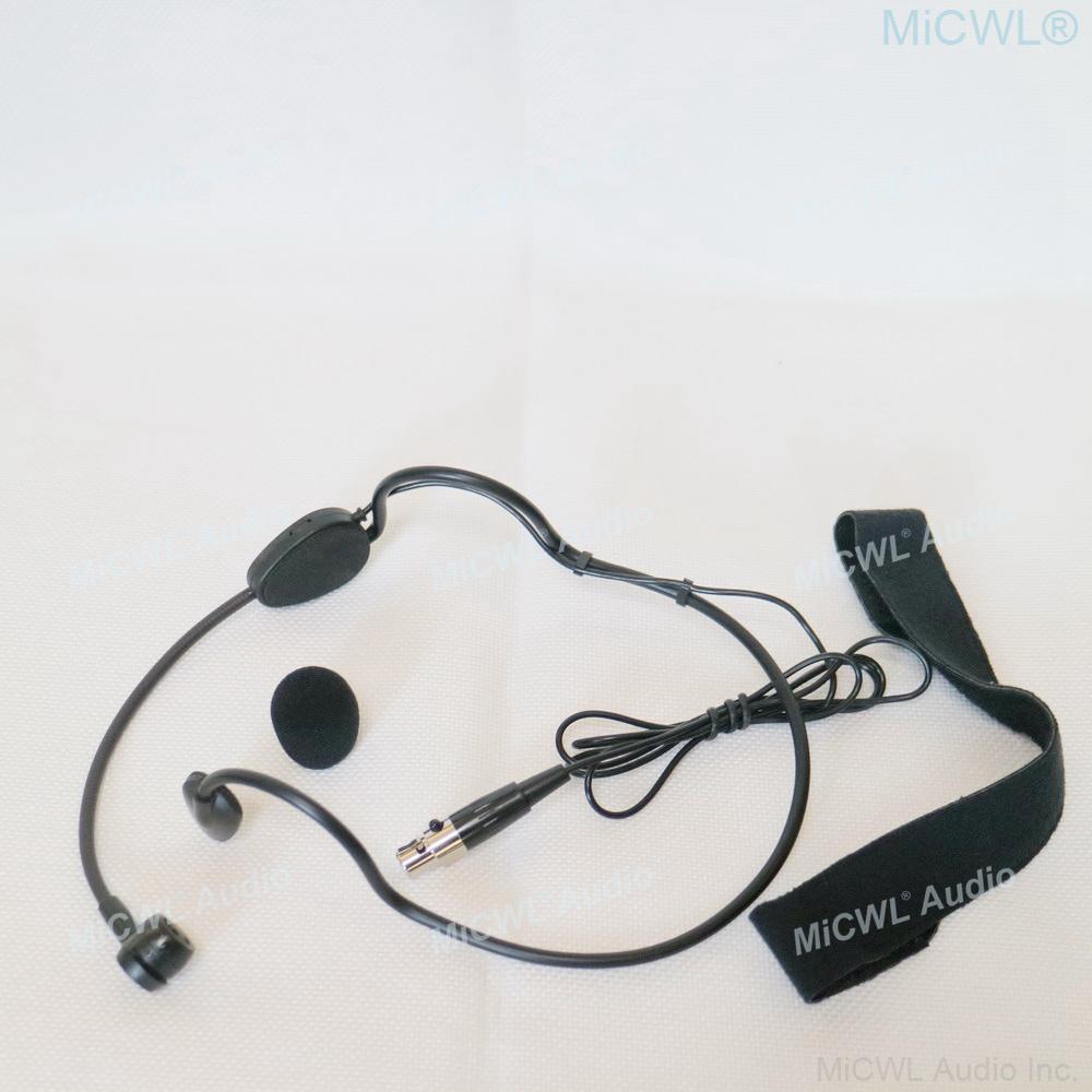 MiCWL Audio M3 HeadSet Microphone For Shure ULX SLX PGX 4Pin Sennheiser G2 G3 G4 AKG 3Pin Wireless Head Wear Cardioid Microfone - MiCWL Audio Inc