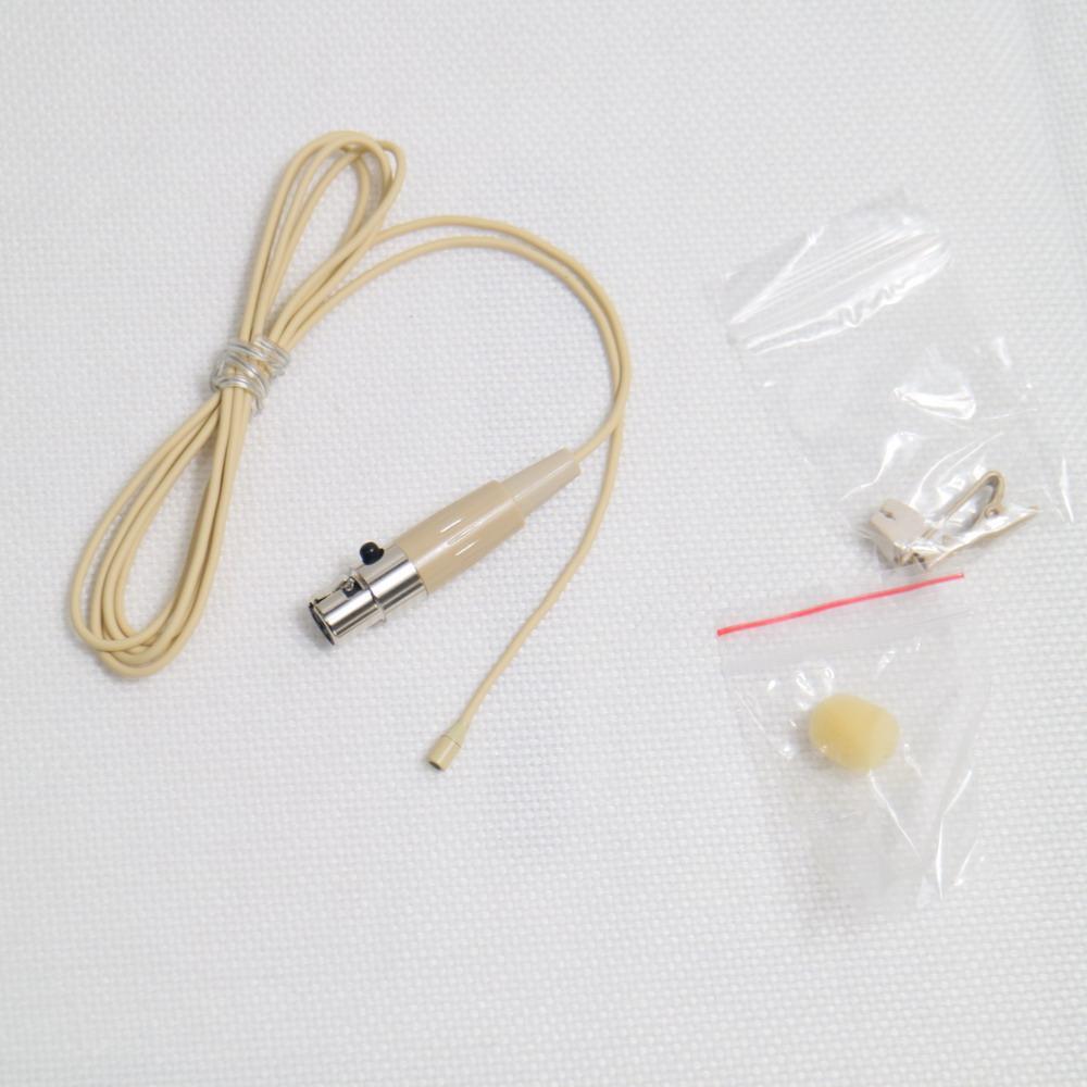 Hidden Mini Lavalier Clip-On Microphone For Shure SLX ULX PGX ULX AD4D AD4Q ULXD GLXD QLXD Wireless Mic System TA4F L322 - MiCWL Audio Inc