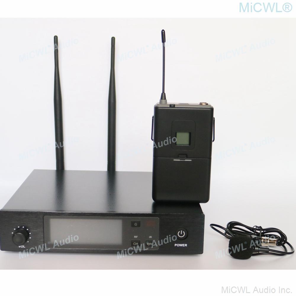 MiCWL D100 Digital Wireless WL14 Tie Clip Lavalier Microphone Karaoke DJ Live Stage Performance микрофоны Microfones - MiCWL Audio Inc