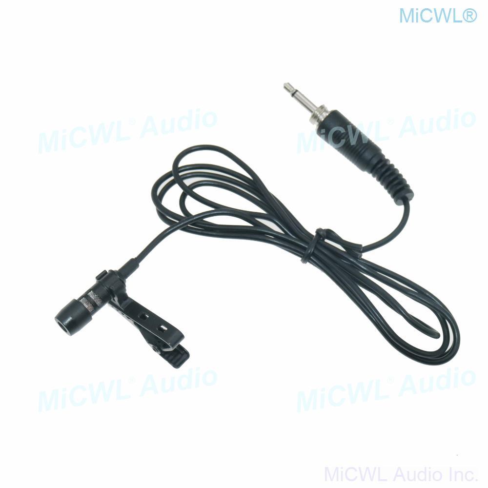 Cardioid Clip-On Lavalier Microphone Lapel Wireless Standard 3.5mm TRRS Stereo for Mobile Phone - MiCWL Audio Inc