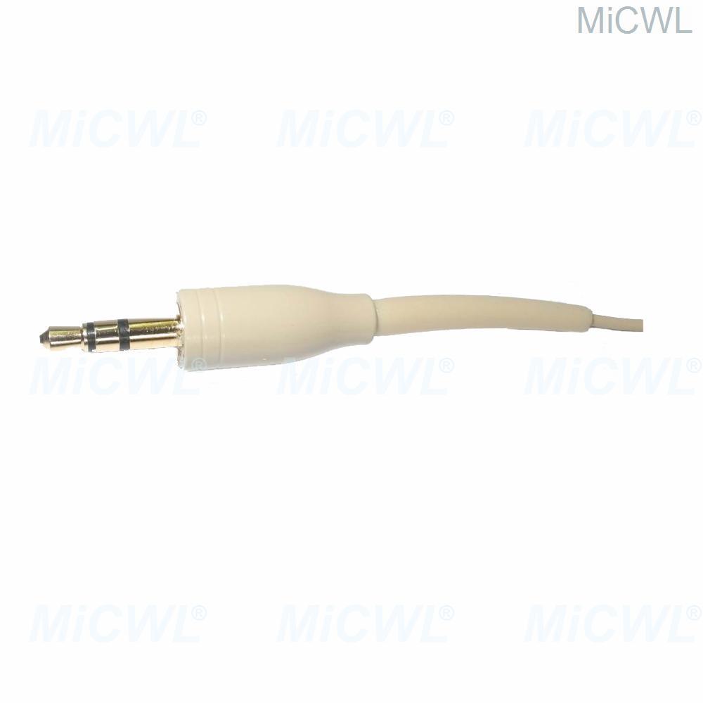 Pro HeadMic Headset Microphone For Wireless BeltPack Transmitter PC Laptop Camera Standard 3.5mm Stereo Jack - MiCWL Audio Inc