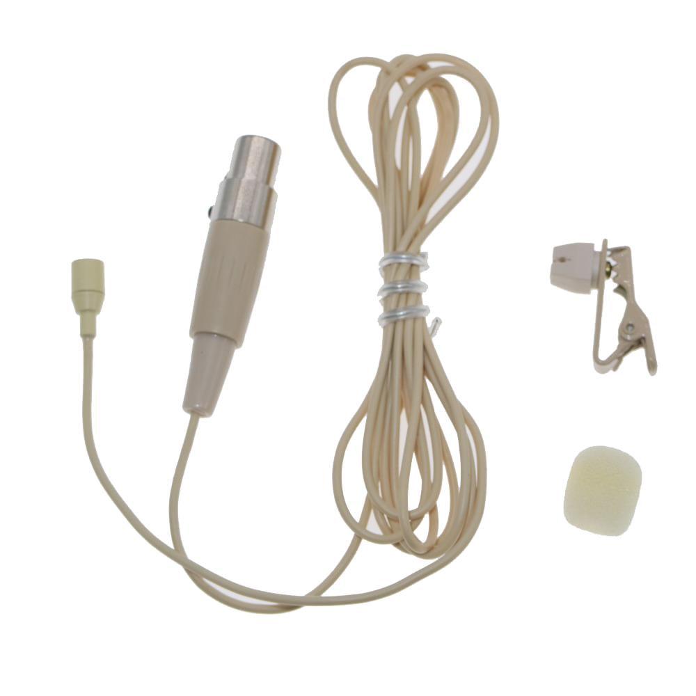 Hidden Mini Lavalier Clip-On Microphone For Shure SLX ULX PGX ULX AD4D AD4Q ULXD GLXD QLXD Wireless Mic System TA4F L322 - MiCWL Audio Inc