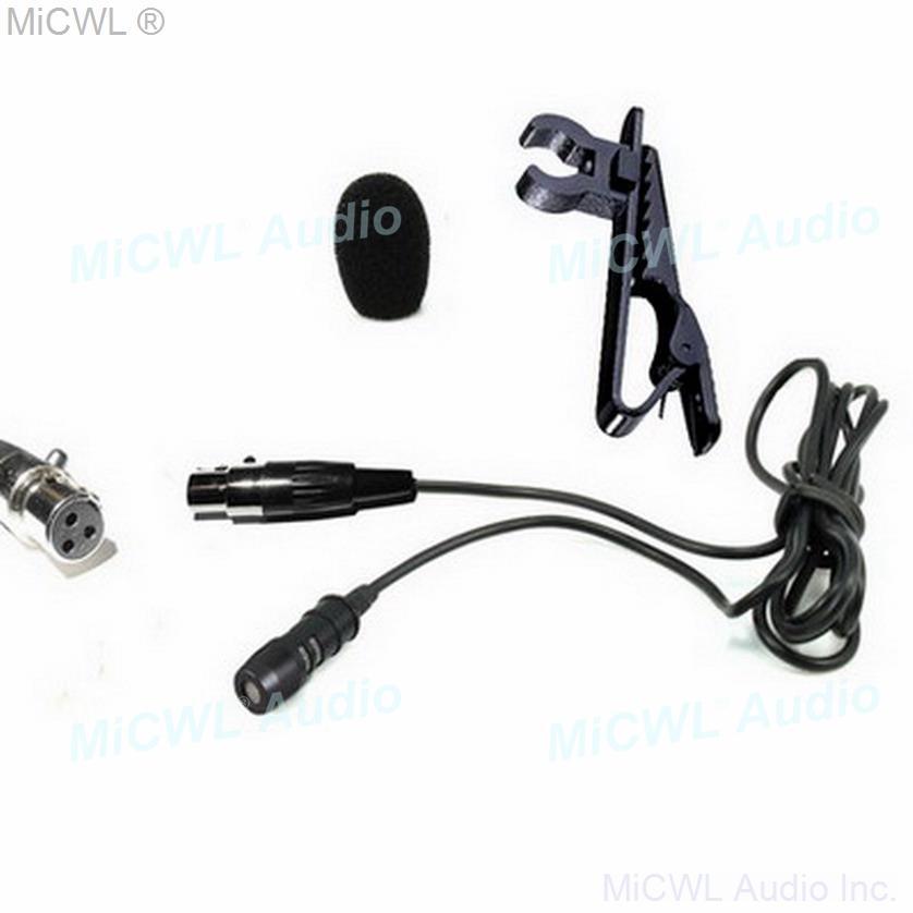 First-rate Cardioid Clip-On Lavalier Microphone For AKG Samson Lapel Wireless New Version XLR 3Pin Mini Plug MiCWL A18 - MiCWL Audio Inc