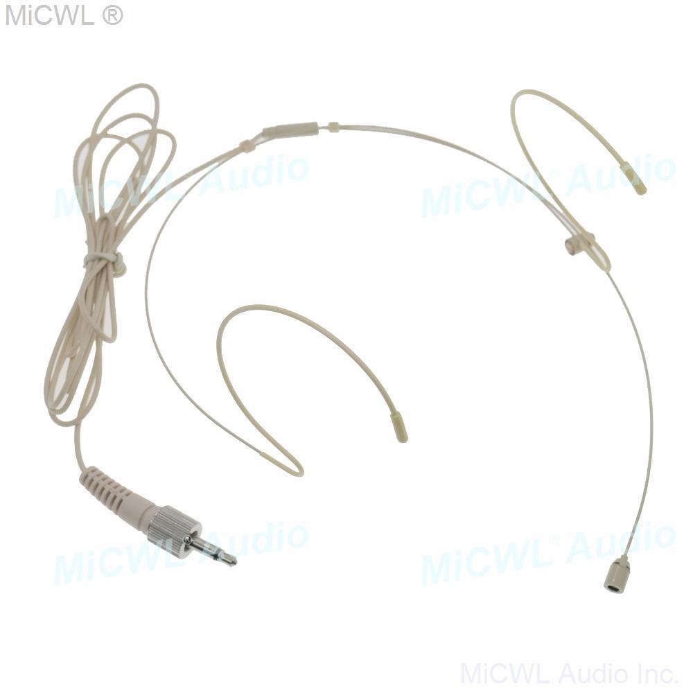 Hidden Authentic MiCWL Headset Audio Microphone For Sennheiser G2 G3 G4 G5 Wireless Mike System 3.5mm Jack Lock - MiCWL Audio Inc