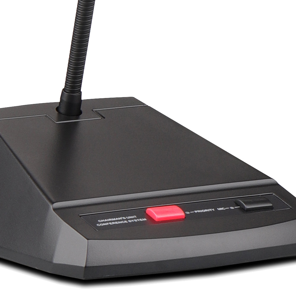 MICWL 12 Table Gooseneck Microphone Conference Microphone Meeting Room System 1 President 11 Delegate A3514