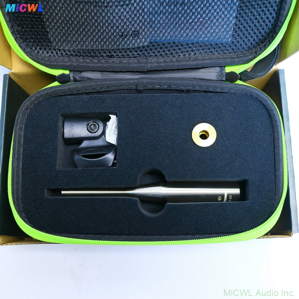 SH-T20 Condenser Testing Microphone Sound Field Industrial Cardioid Capsule Colre High-Sensitivity Measurement Microphones