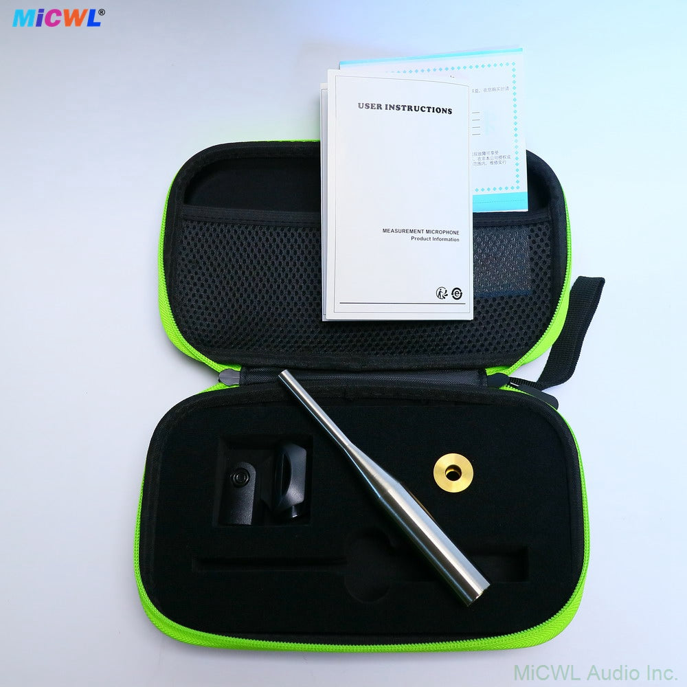 SH-T20 Condenser Testing Microphone Sound Field Industrial Cardioid Capsule Colre High-Sensitivity Measurement Microphones