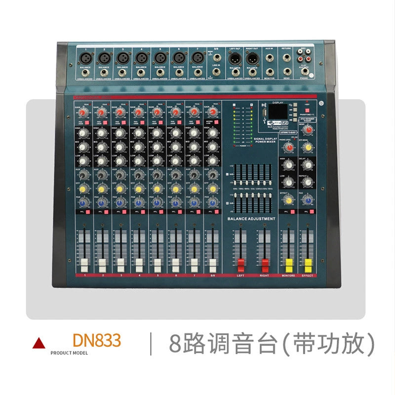 12-Channel Bluetooth Powered Mixer with DSP