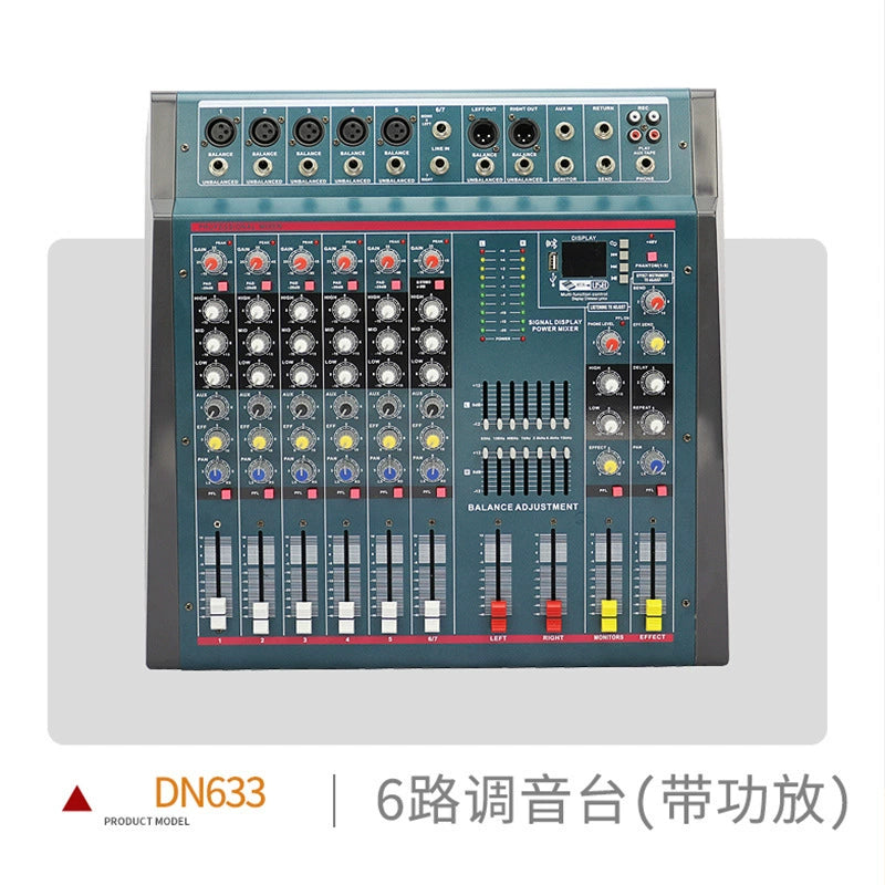 12-Channel Bluetooth Powered Mixer with DSP