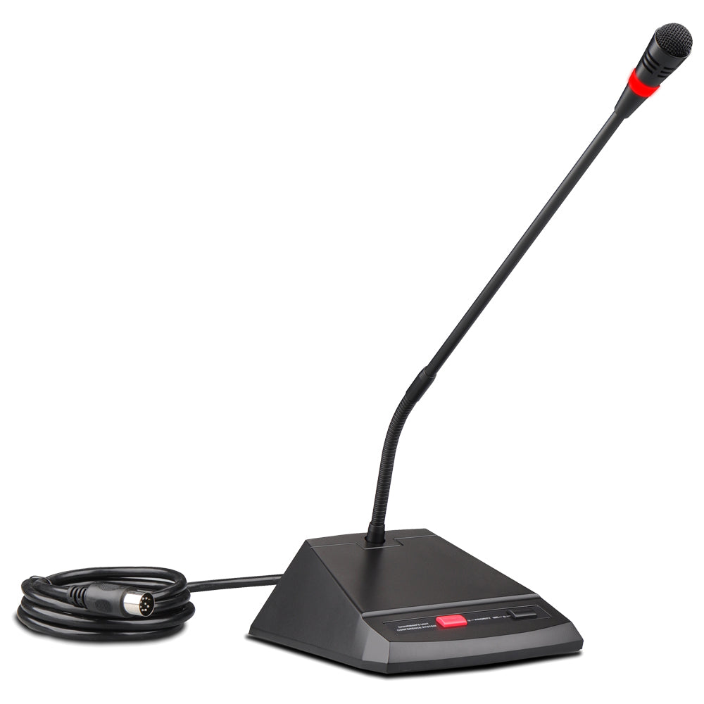 MICWL 12 Table Gooseneck Microphone Conference Microphone Meeting Room System 1 President 11 Delegate A3514