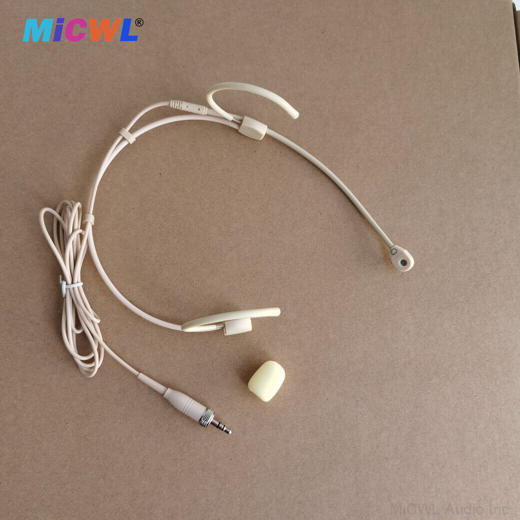 Beta-CC Cardioid Headset Microphone For Shure Sennheiser AKG BeltPack Wireless - MiCWL Audio Inc