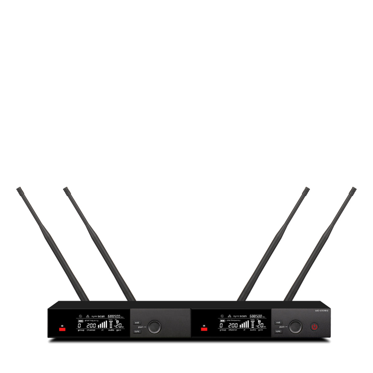 SLXD24D/B58 2 Channel Digital Wireless Microphone System With 2 SLXD2 Handheld Transmitters BETA 58A Vocal Mic SLXD4D Receiver