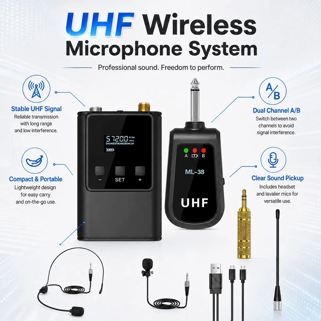 Skin-Tone Clip-On Lavalier Microphone
