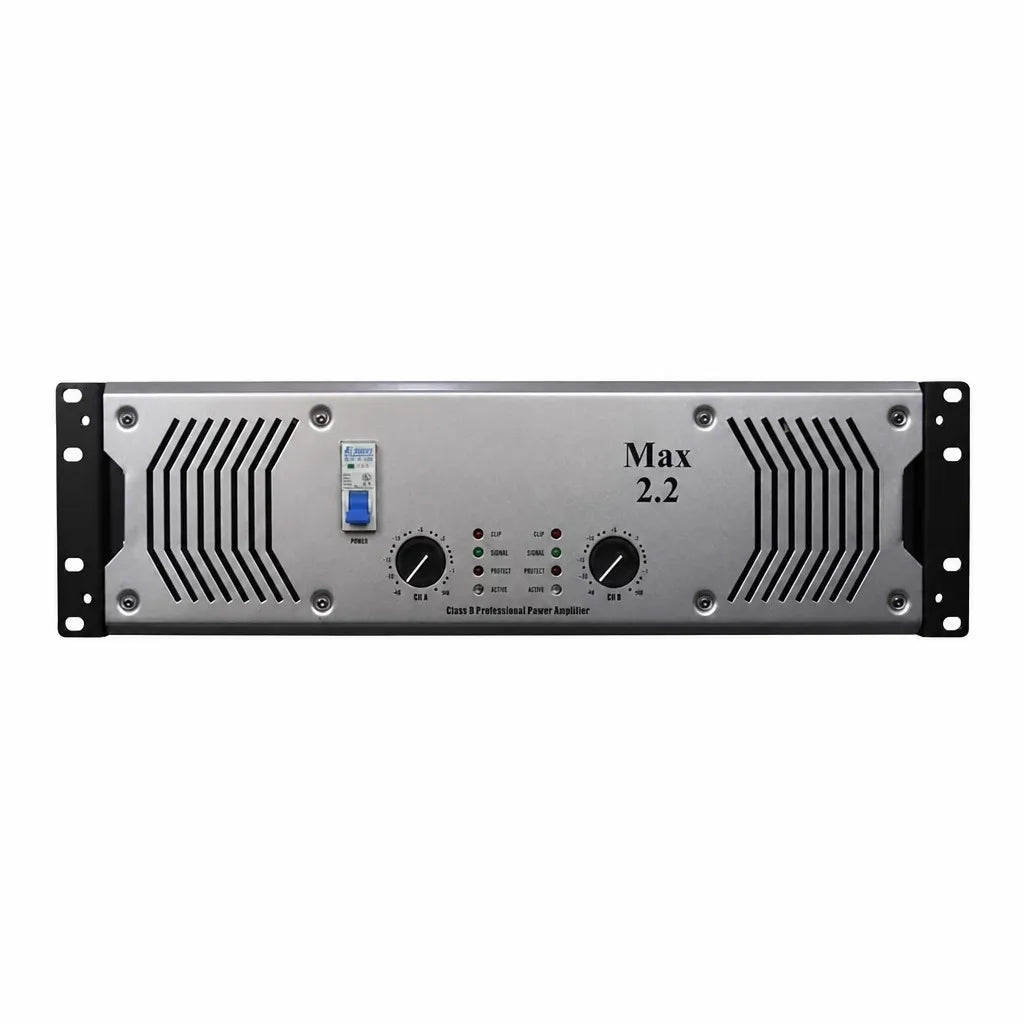 2-Channel Professional 1500W Power Amplifier