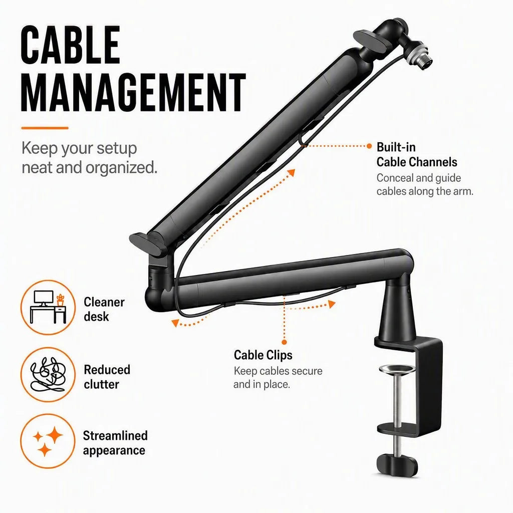 Metal Microphone Suspension Boom Arm