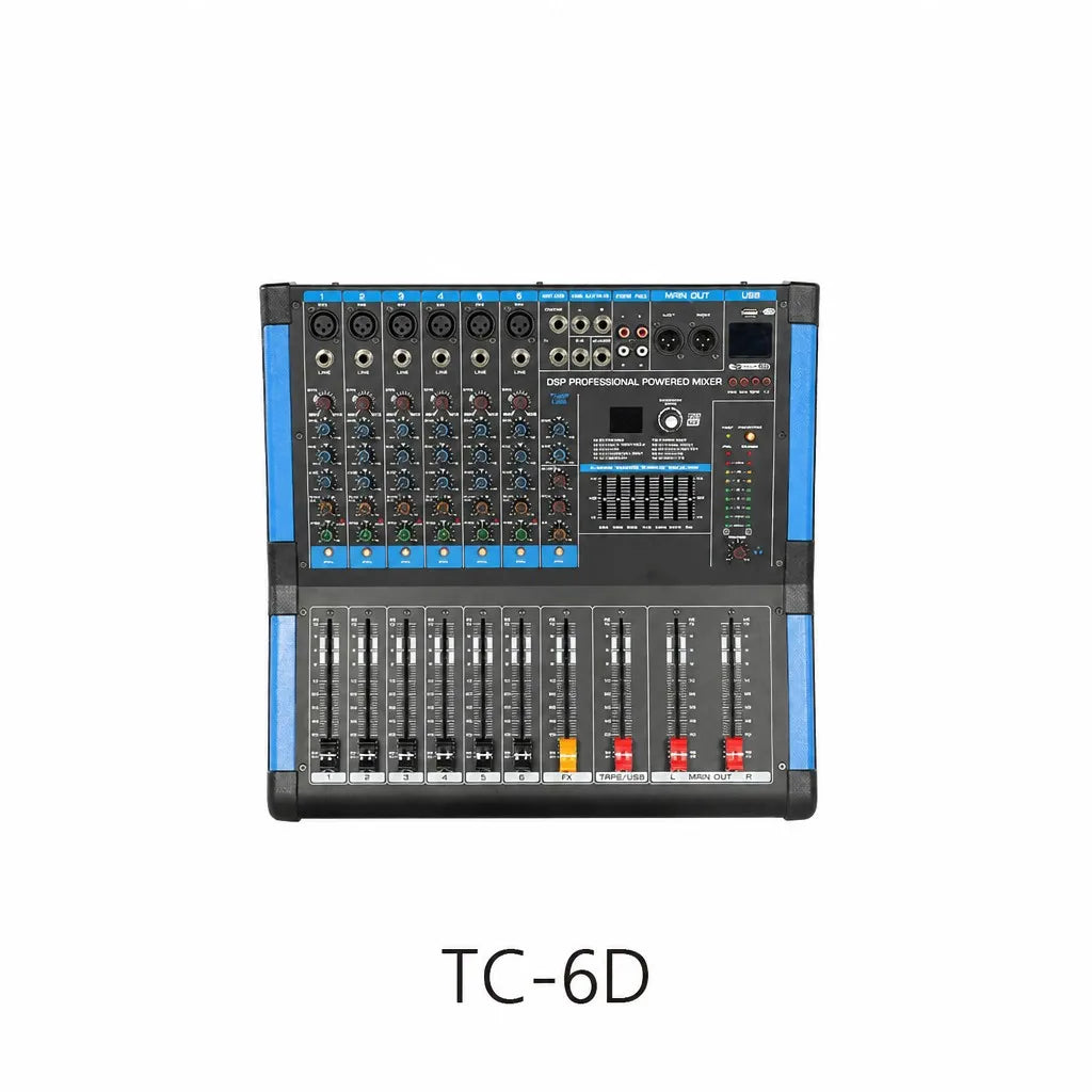 12-Channel Bluetooth Powered Mixer with DSP