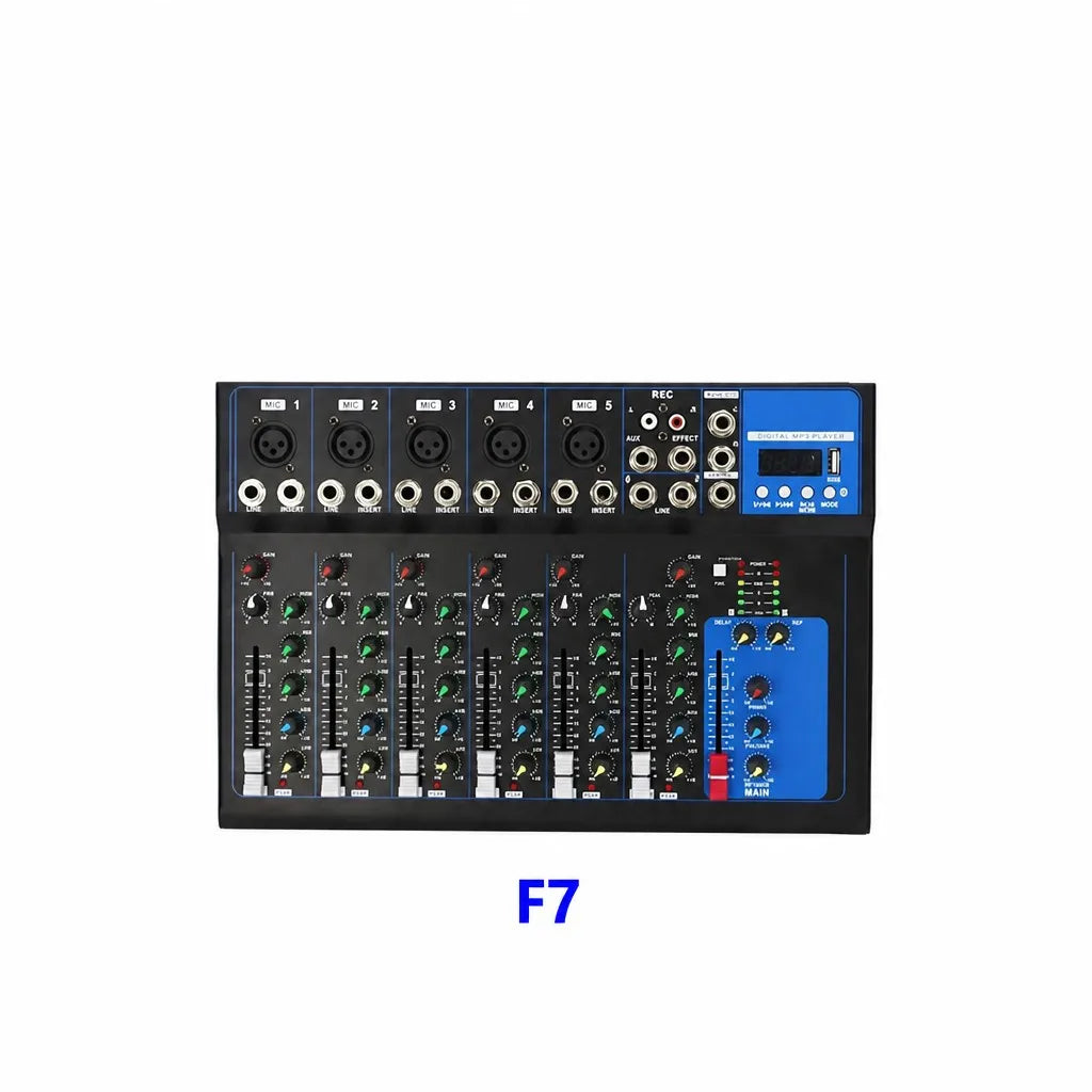 4-Channel Bluetooth Mixer with Display