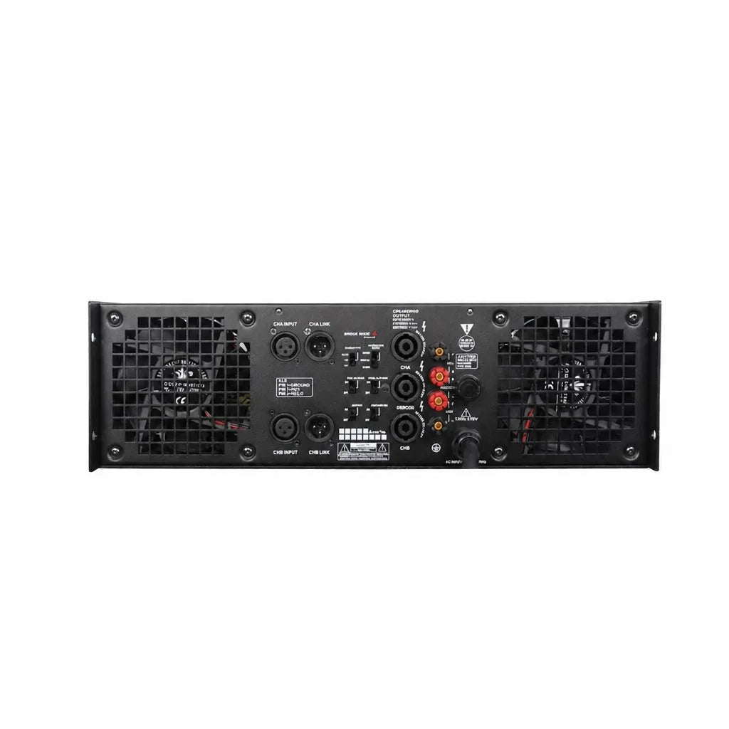 2-Channel Professional 1200W Power Amplifier