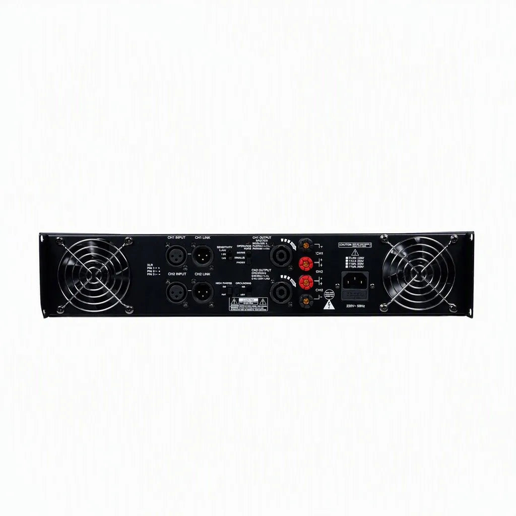 2-Channel Professional 250W Power Amplifier