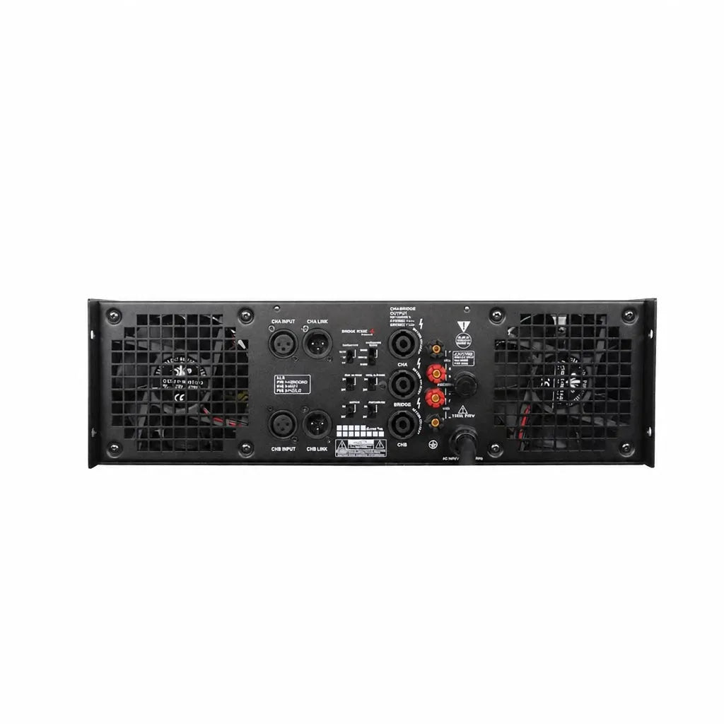 2-Channel Professional 1500W Power Amplifier